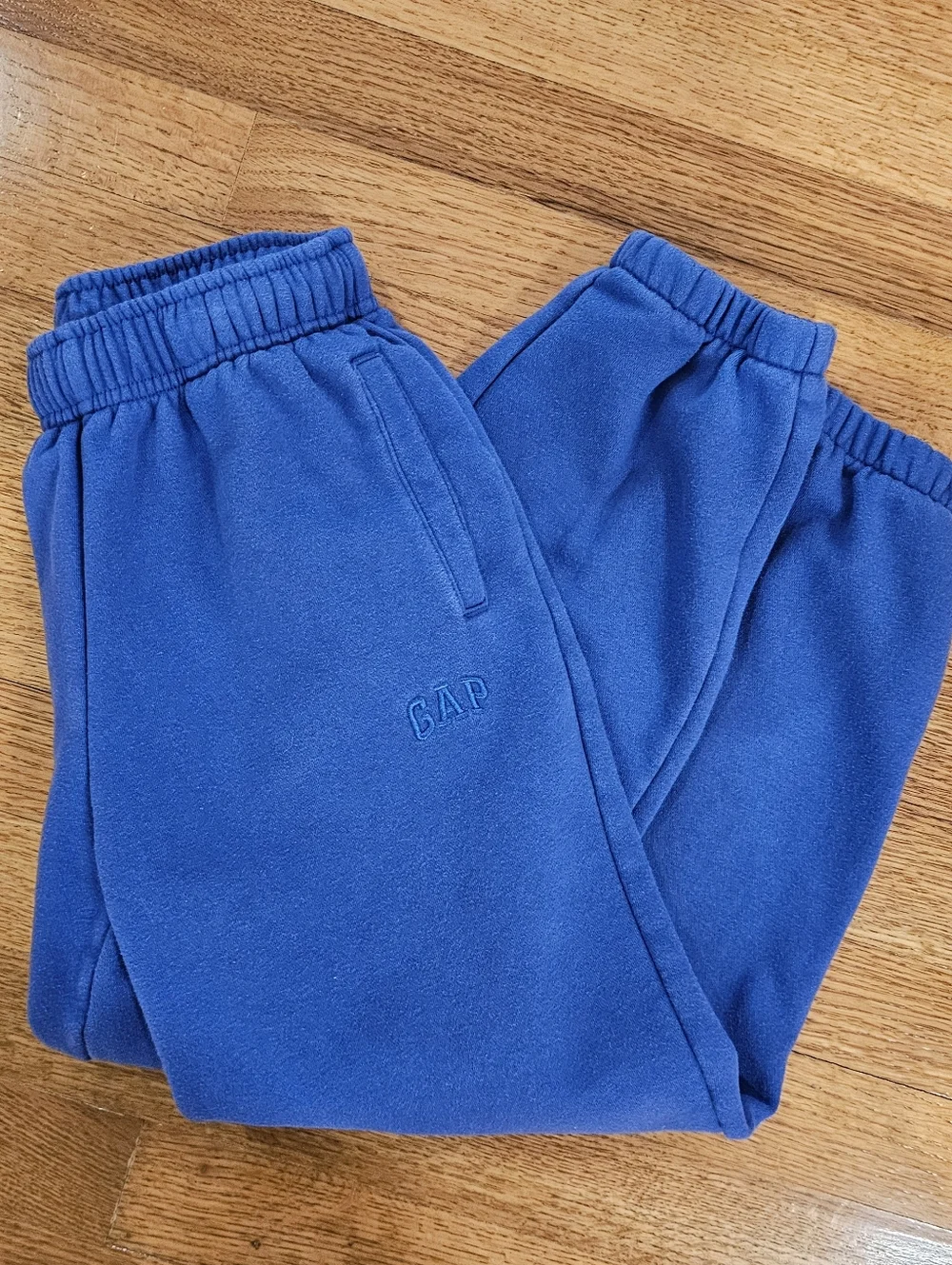 GAP Kids Girls Royal Blue/Purple Fleece Sweatpants Joggers Sz M (8)